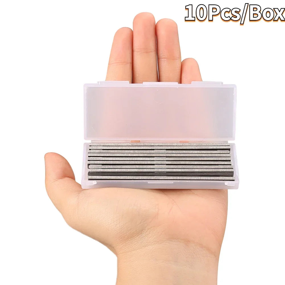10/20/50/100PC Carbide Planer Blades For Cutting Soft Hard Woods Ply-wood Board for Woodworking Machinery Parts 82 x 5.5 x 1.2mm Peaceful Pleasures Health and Wellness