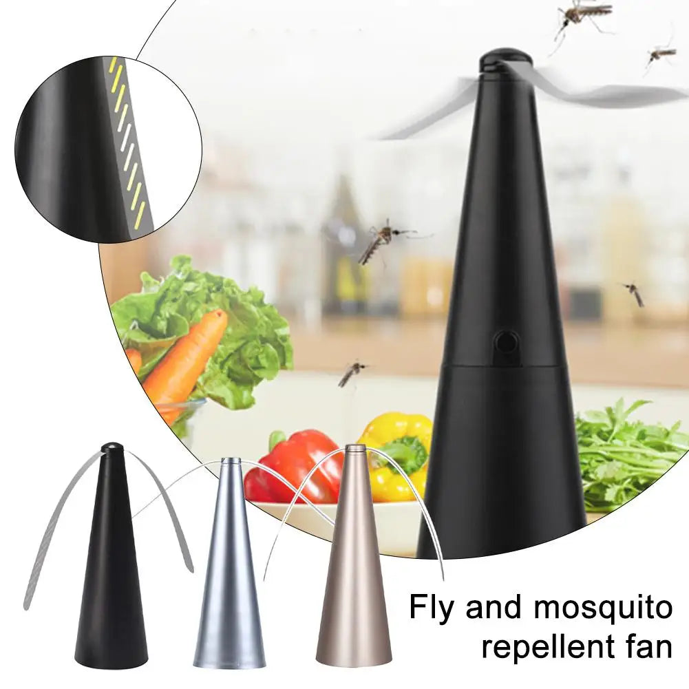 Fly Repellent Table Fan – Chemical-Free Food Guard