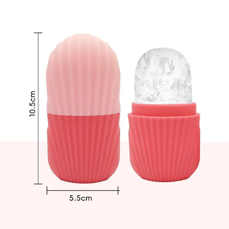 Facial Ice Roller Silicone Tray – Face Massage & Skin Tool