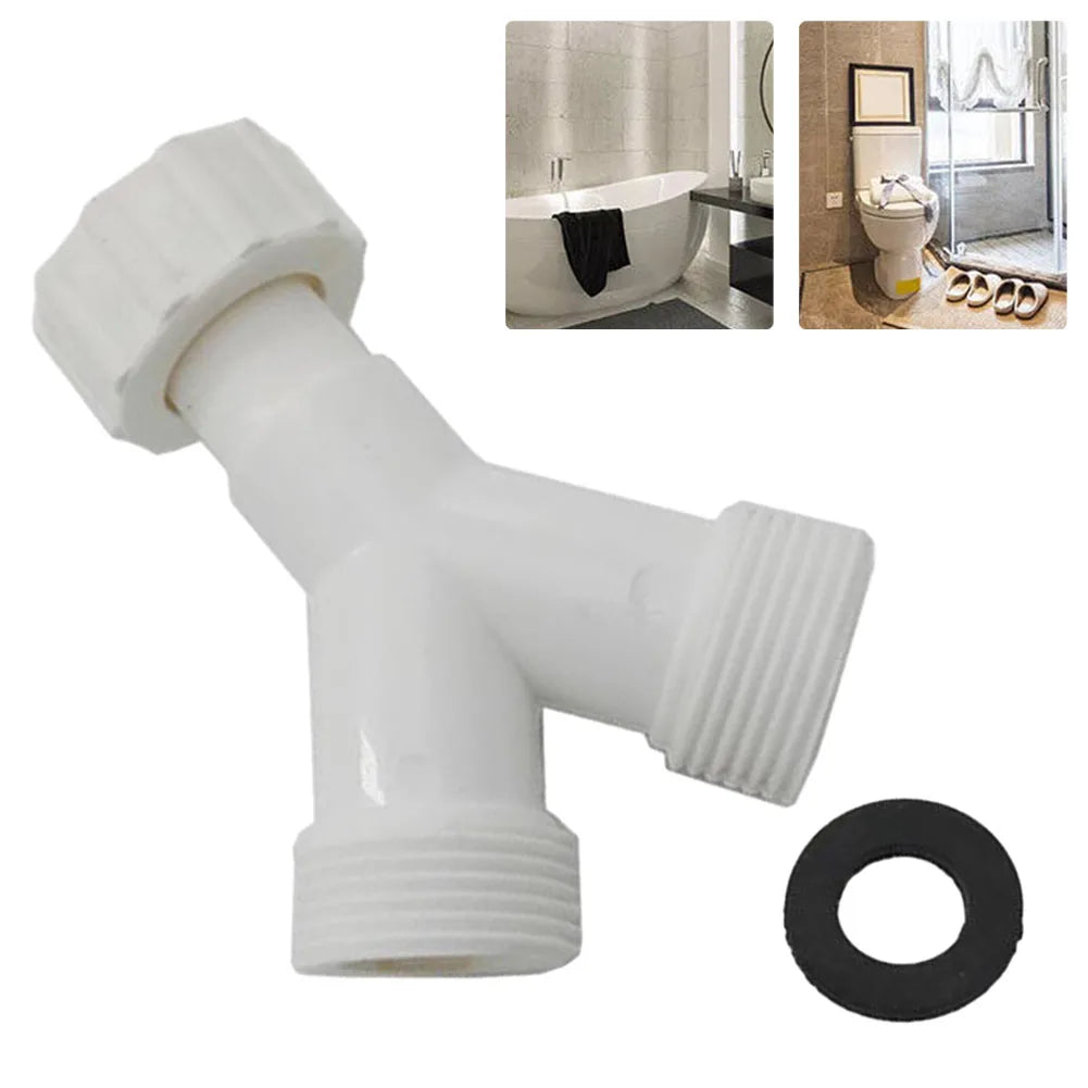 Y-Splitter Hose Adapter for Washing Machine & Dishwasher