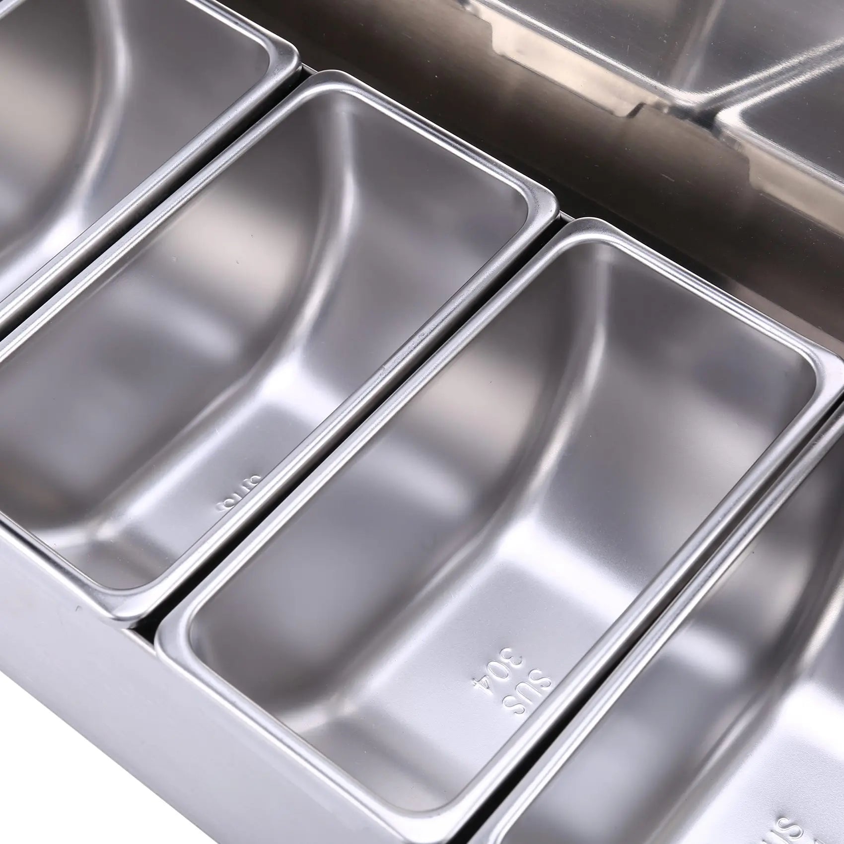 A36T-Stainless Steel Seasoning Box Restaurant Chef Seasoning Box With Lid Storage Box Household Seasoning Tank Peaceful Pleasures Health and Wellness
