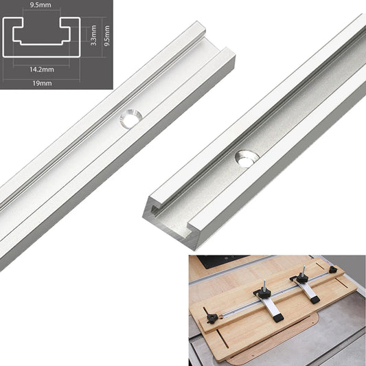 400- Woodworking Chute Rail T-track Aluminum Alloy T Screws Quick Peaceful Pleasures Health and Wellness