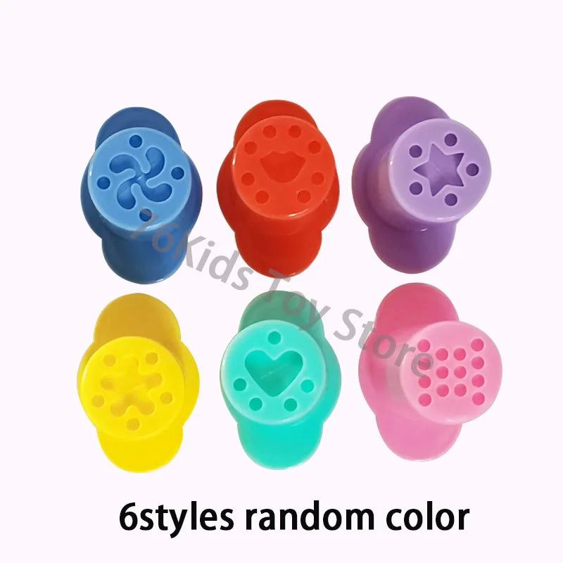 Creative Needle Tube Extruders Play Dough Accessories Molds Kids