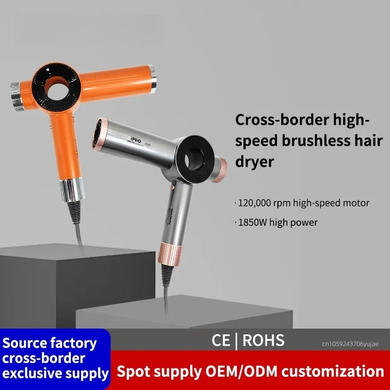 2026 High-Speed Bladeless Hair Dryer With A Rotational Speed Of 120,000 Rpm, Professional Hair Dryer With High Power Peaceful Pleasures Health and Wellness