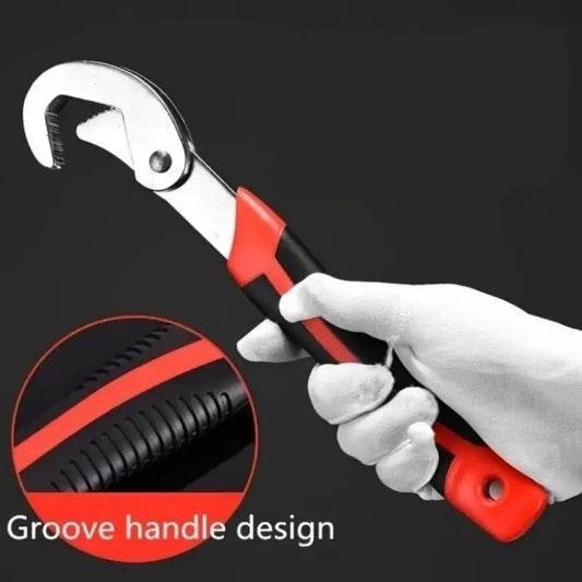 Adjustable Wrench & Pliers Set | Heavy-Duty Steel DIY Tools Wrench Pliers Combo Peaceful Pleasures Health and Wellness