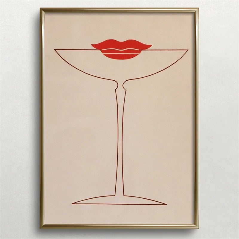 Vintage Beer and Cigarette Rodeo Poster Print Canvas Painting Wall Art Picture for Retro Bar Living Room Home Decoration Peaceful Pleasures Health and Wellness