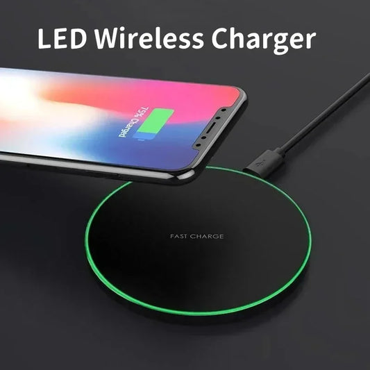 60W Fast Wireless Charging Pad – iPhone 16 & Samsung S24 Wireless Charger Pad Peaceful Pleasures Health and Wellness
