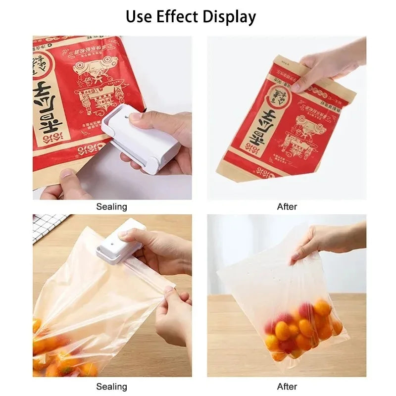 Mini Portable Heat Bag Sealer | Kitchen Snack Fresh Keeper