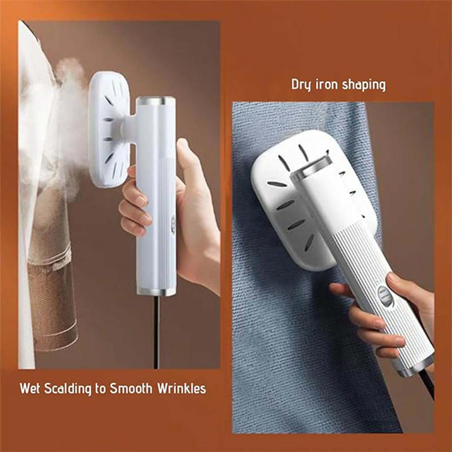 Electric Steam Ironing Machine 180°Rotatable Handheld Steam Iron for Friend Family Neighbors Gift Peaceful Pleasures Health and Wellness