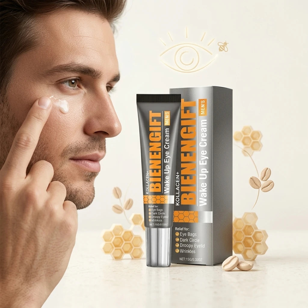 Bee Venom Eye Cream For Wake Up Eye Skin Reduces Eye Bag Dark Circles Efficient Firm Eye Contour Hydrating Nourish Eye Cream Gel Peaceful Pleasures Health and Wellness