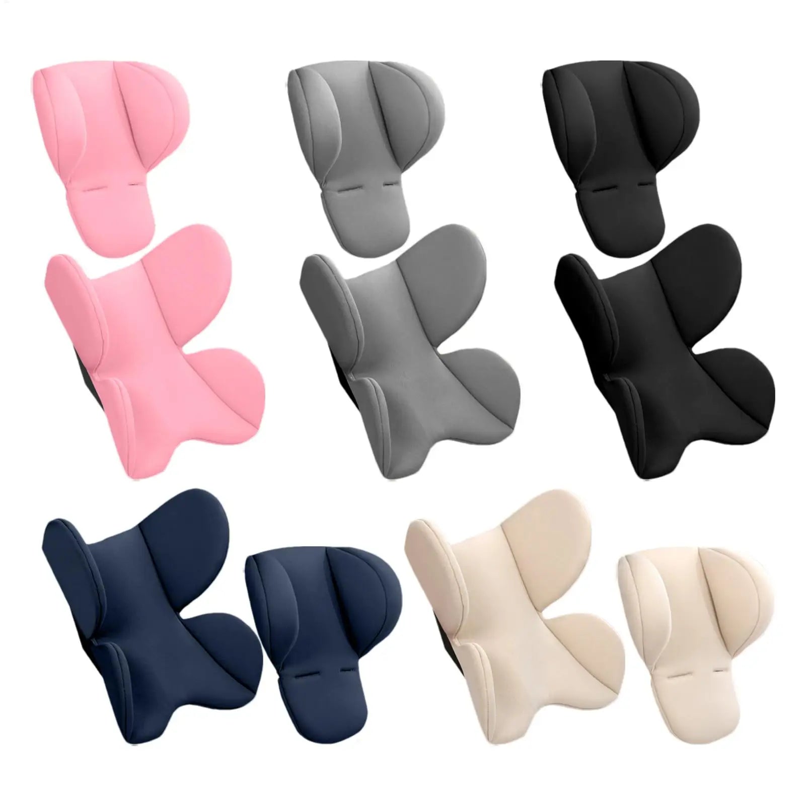 Baby Stroller Cushion Soft Stroller Cushion Pads Head Neck Seat Insert Pad Infant Car Seat Insert Baby Stroller Accessories Peaceful Pleasures Health and Wellness