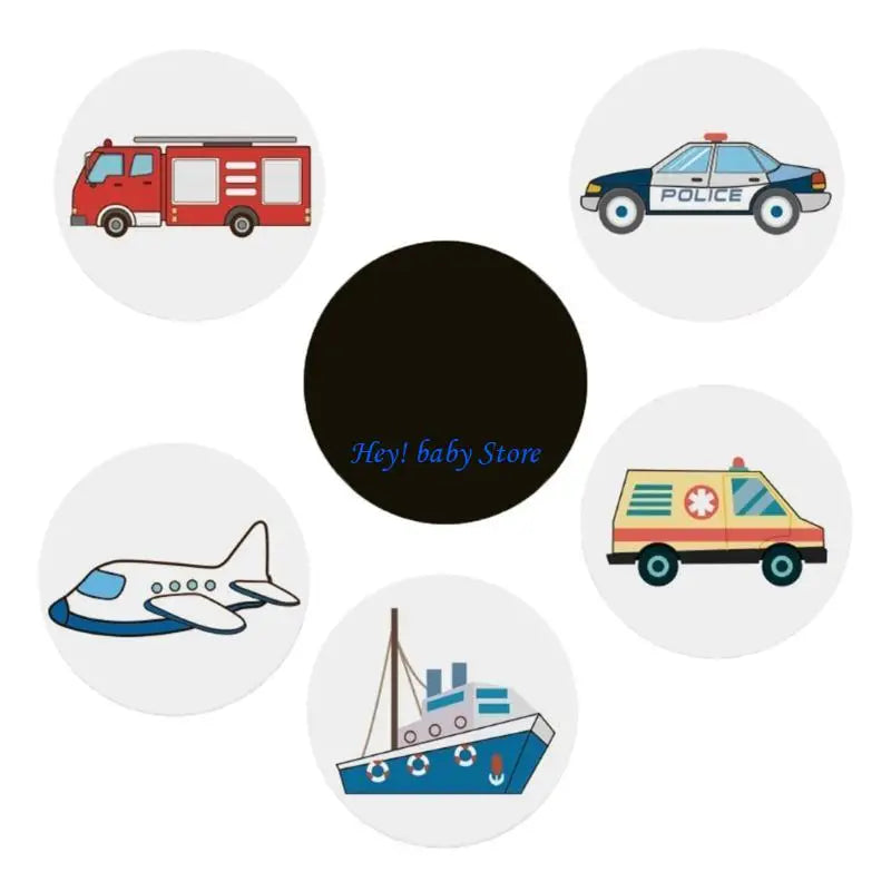 Color-Changing Potty Training Stickers – Reusable Toilet Targets