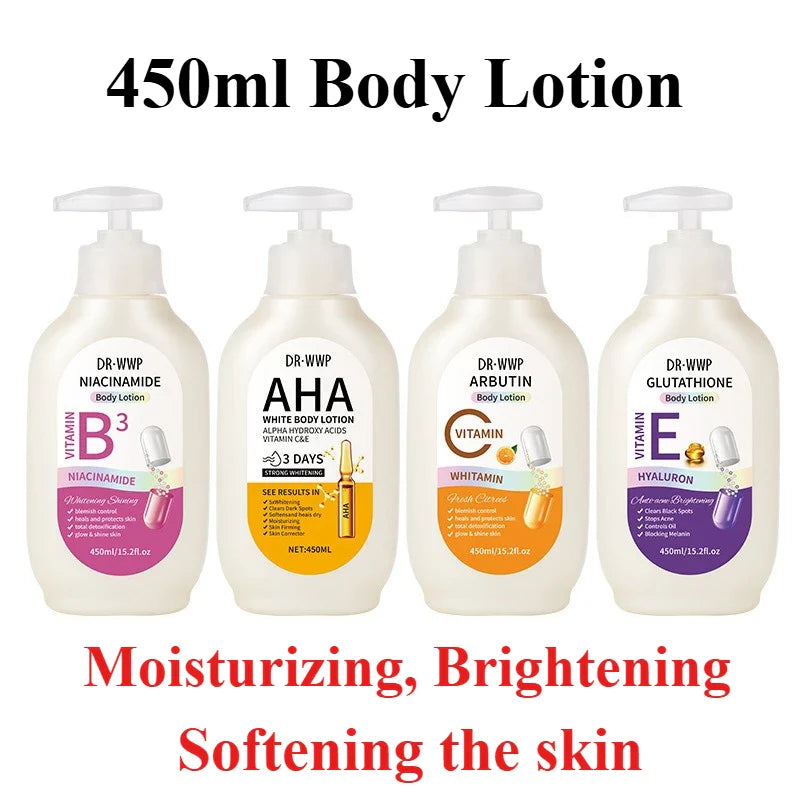 AHA Fruit Acid Body Lotion 450ml – Whitening & Moisturizing