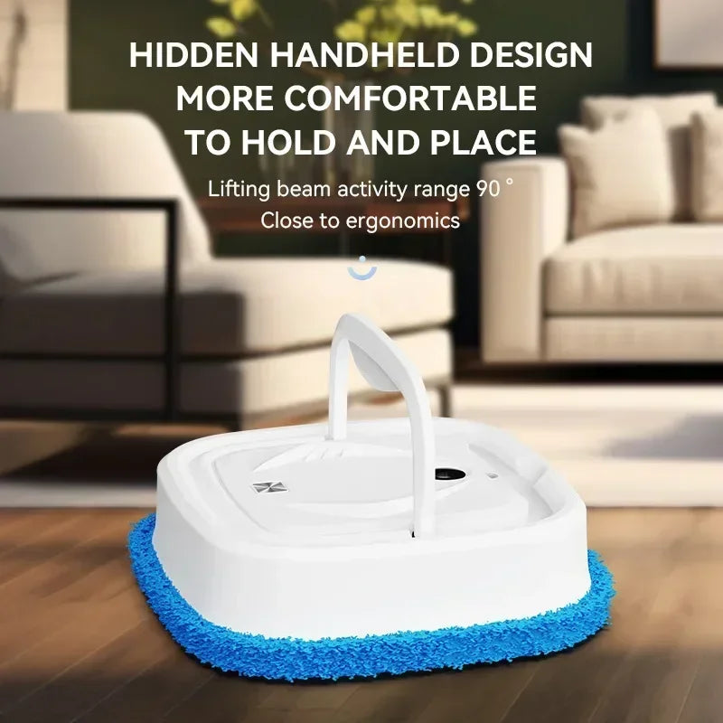 Intelligent Robot Vacuum Cleaner 2000Pa Strong Suction Sweep Mop Smart Mapping Anti Hair Tangle for Hard Floor Carpet Pet Hair Peaceful Pleasures Health and Wellness