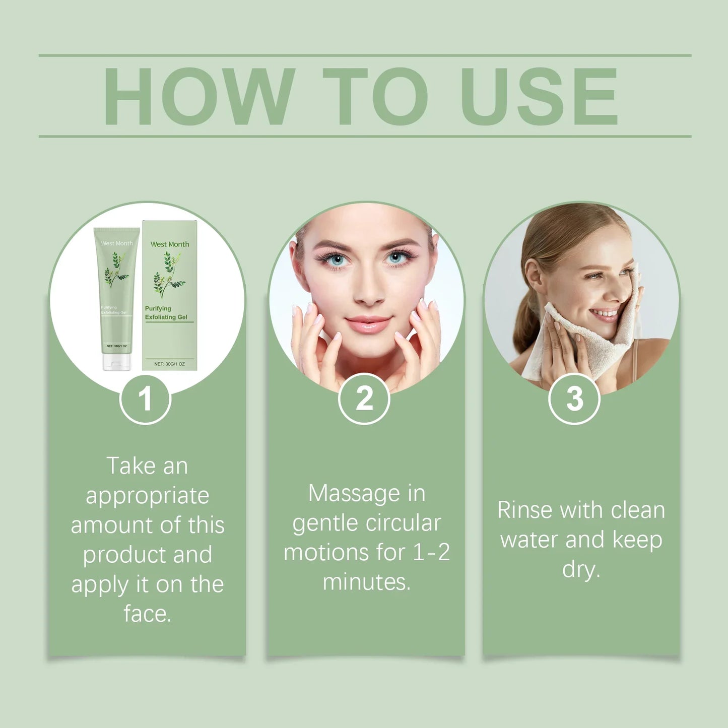 Purifying Exfoliating Gel – Brighten, Cleanse & Hydrate Skin