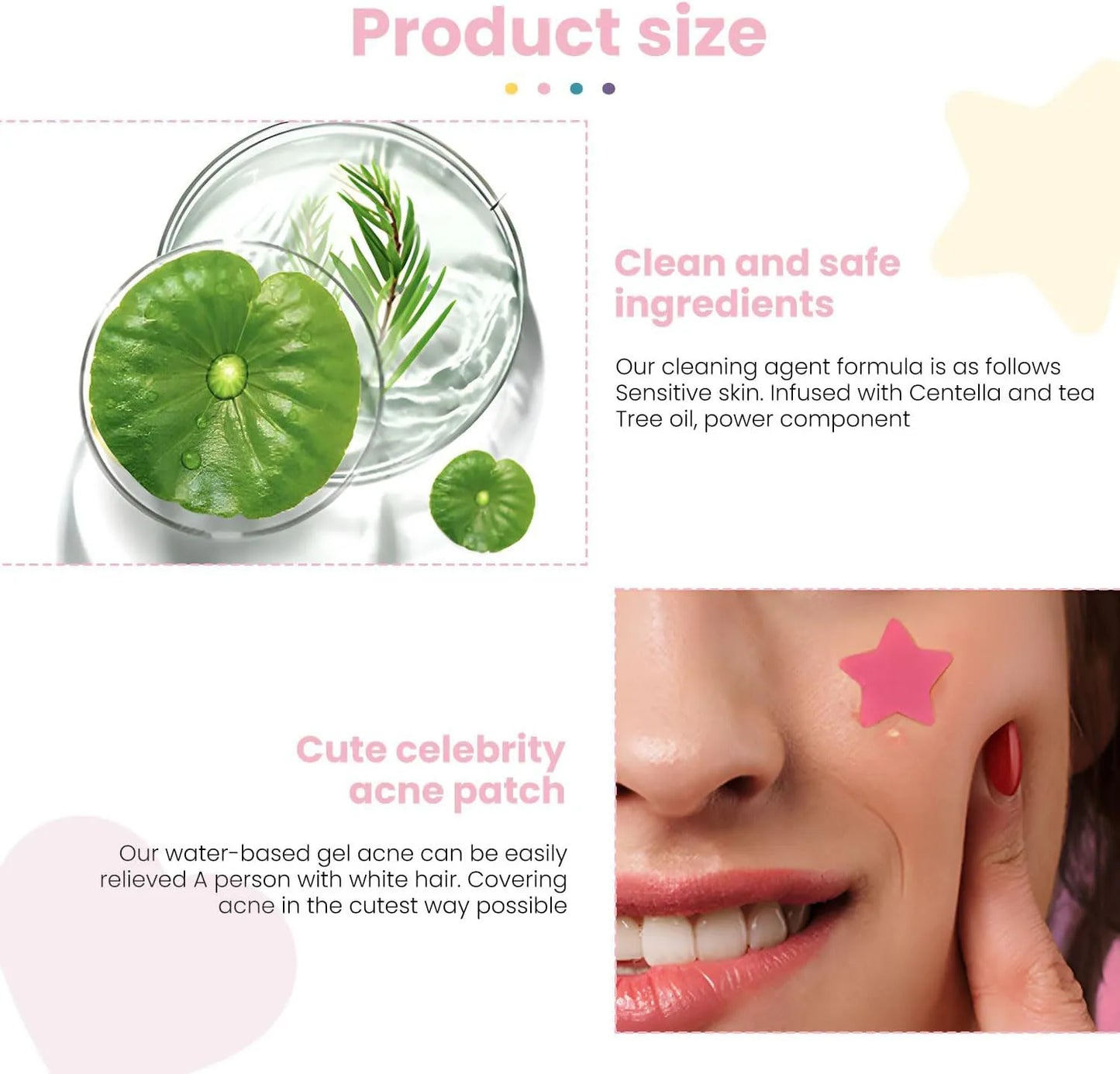 Invisible Waterproof Hydrocolloid Acne Patches – All Skin Types