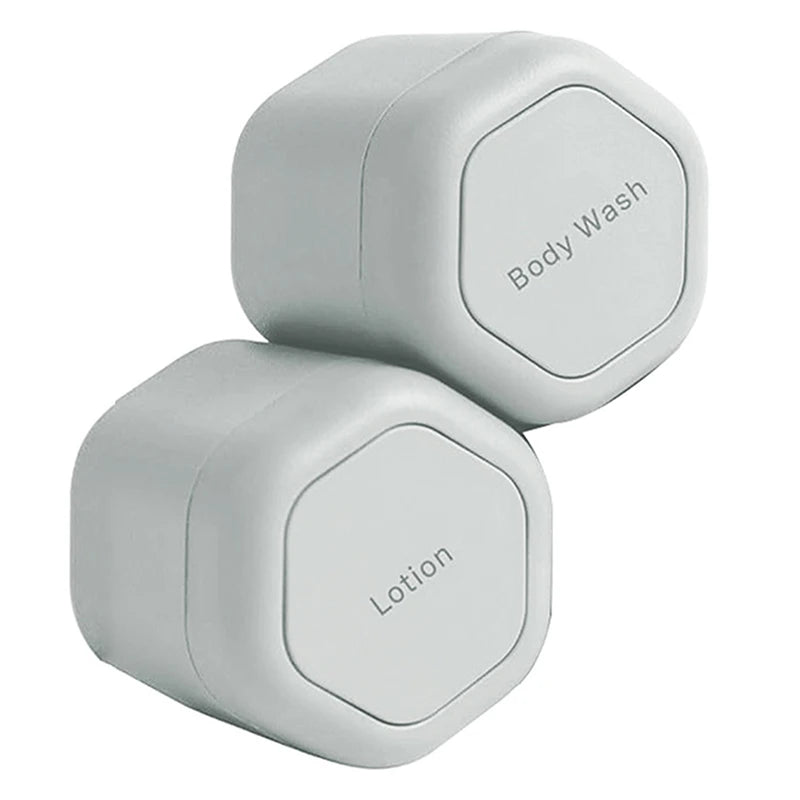 Magnetic Stackable Travel Cosmetic Containers with Lids – 2/3 Pcs