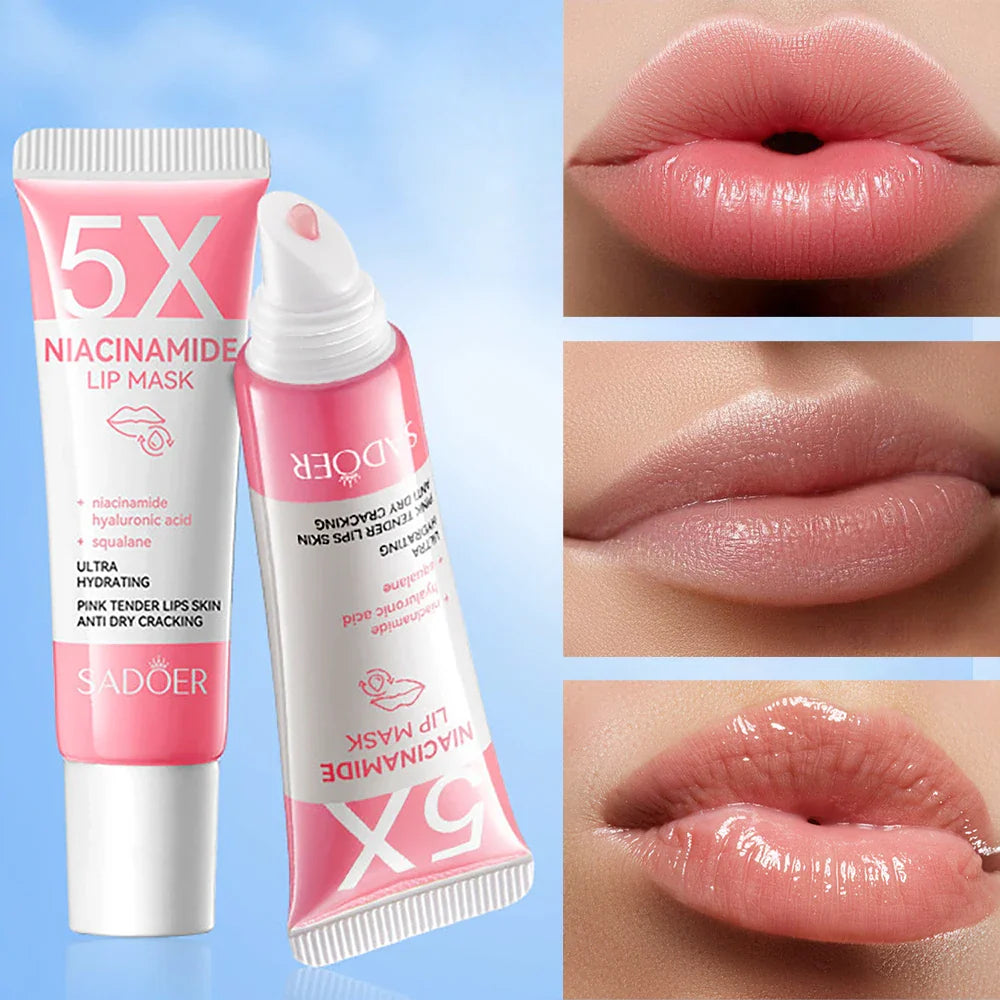 5X Niacinamide Plumping Lip Mask – Overnight Hydration 10g