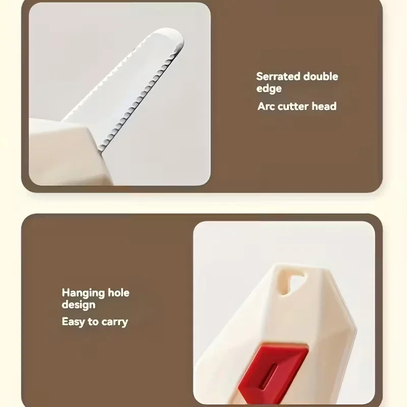 Mini Retractable Box Cutter | Magnetic Safety Utility Knife