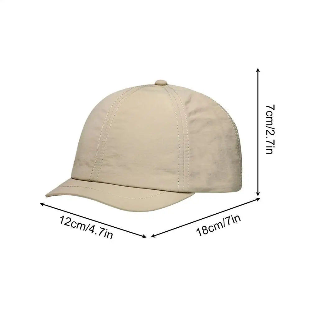 Unisex Quick-Dry Baseball Cap – Breathable Foldable Sun Hat