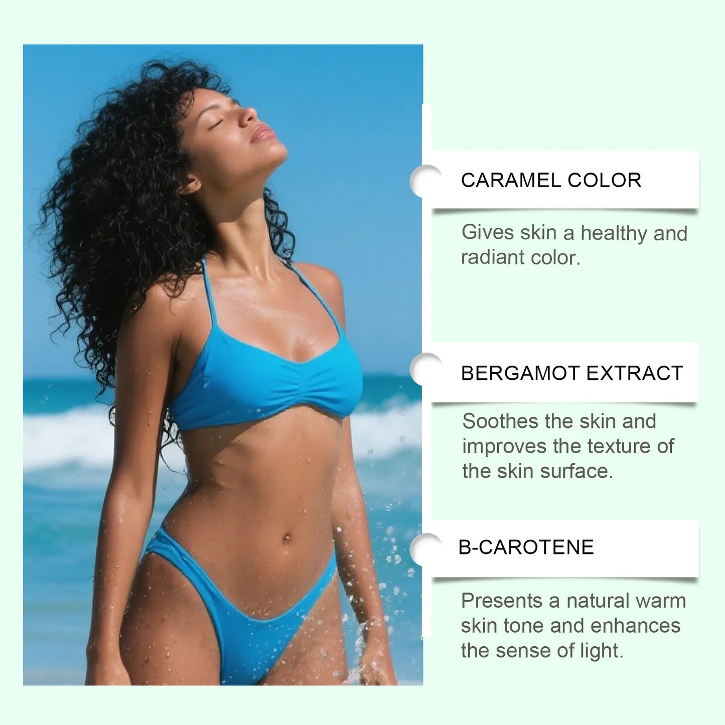 OceAura Bergamot Bronze Self-Tanner & Moisturizing Body Cream