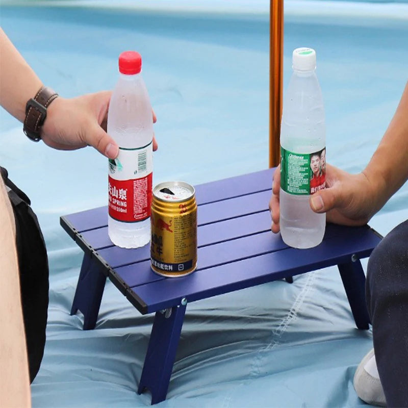 Mini Aluminum Alloy Folding Table | Portable Camping Table