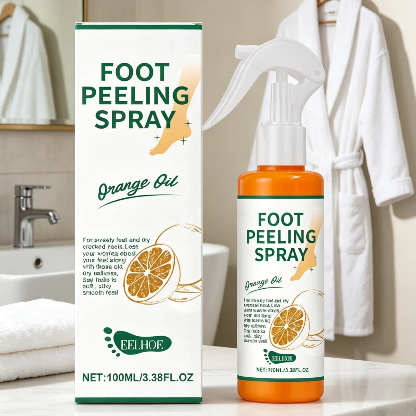 EELHOE Foot Peeling Spray – Exfoliate & Moisturize Dead Skin