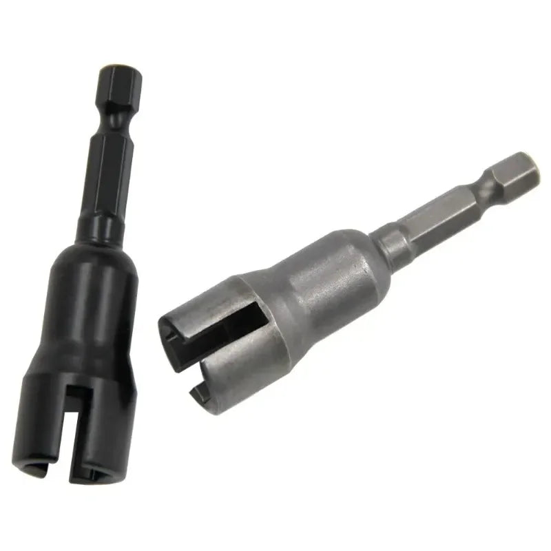 Natural Slotted Butterfly Hole Socket Wrench 65mm Hexagonal Handle Electric Screwdriver Wing Nut Socket Tool Hex Socket Set Peaceful Pleasures Health and Wellness