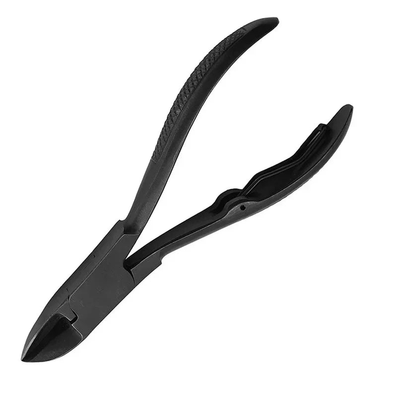 Ingrown Toenail Dead Skin Remover, Nail Cuticle Clipper, Edge Cutter, Scissor Plier, Manicure Pedicure Tool, Black Peaceful Pleasures Health and Wellness
