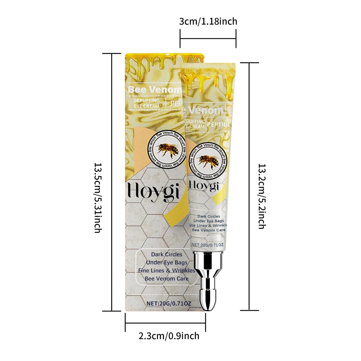 Hoygi Bee Venom Eye Cream – Dark Circles & Firming