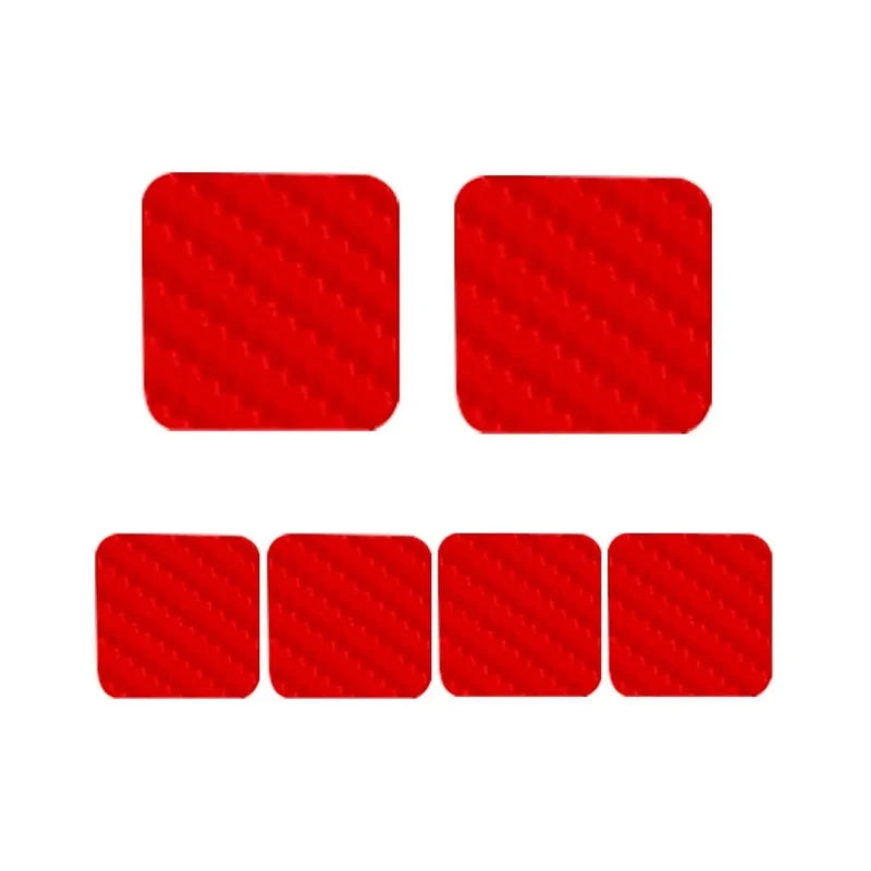 1 Set For Steam Deck Host Button Touchpad Stickers Red Blue Pink Black White Gold Wear-resistant Anti-scratch Protection Sticker Peaceful Pleasures Health and Wellness Red
