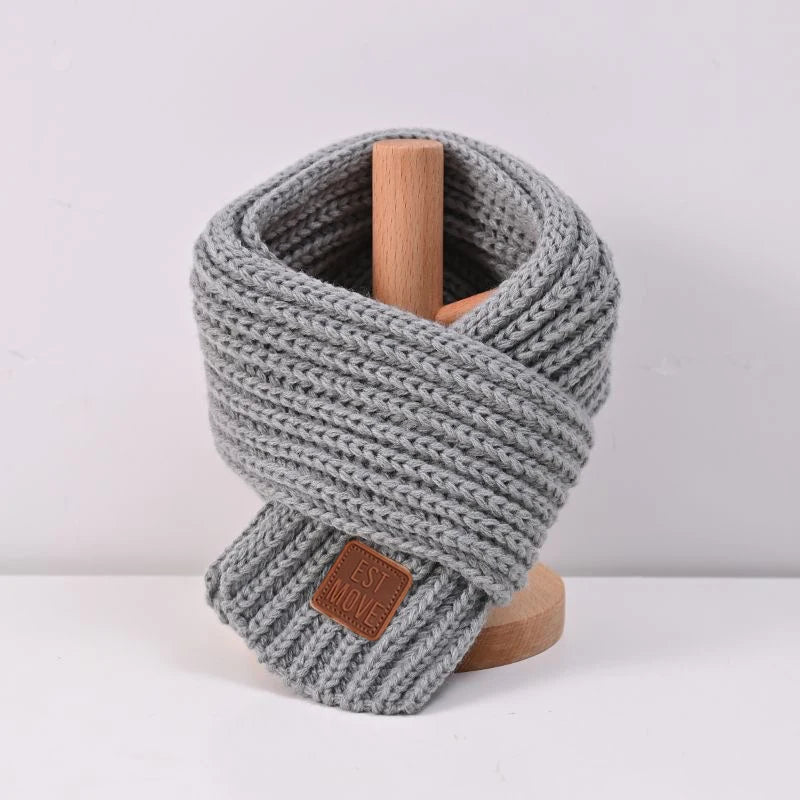 Kids Scarf Boys Girls Baby Winter Warm Scarf Knit Shawl Scarves Children Neck Collar Neckerchief Keep Warm Accessories Peaceful Pleasures Health and Wellness