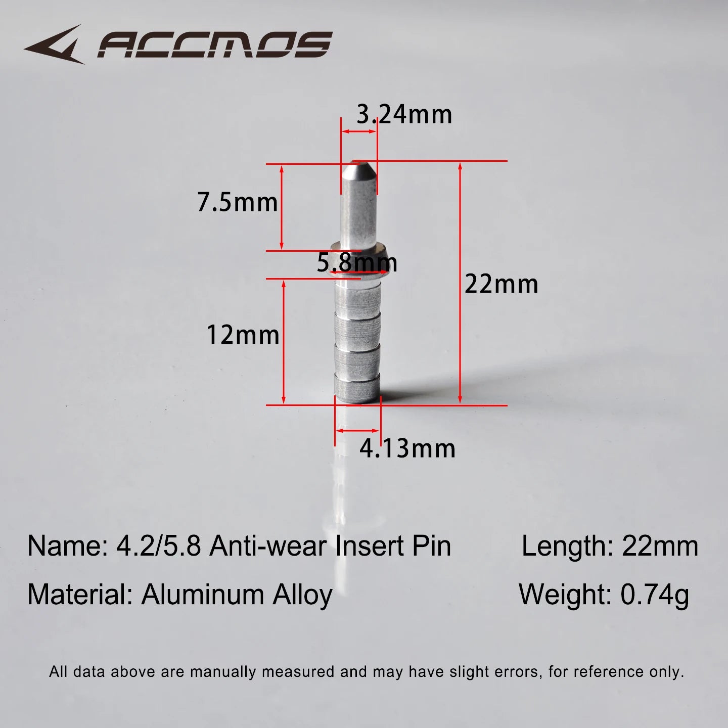 Nock Pin ID3 Aluminum Arrow Tail Shaft Archery Shooting Accessories