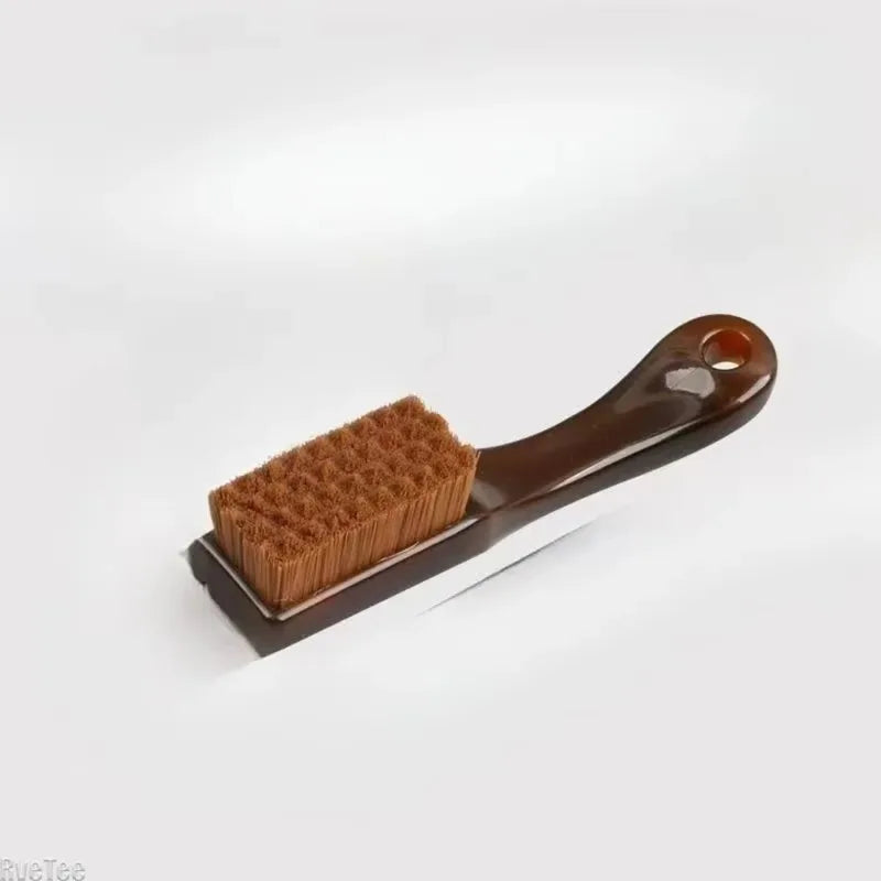 Checkerboard 10000 Bristle Antique Polishing Brush Walnut Olive Pit Deep Cleaning Brightening Polishing Handheld Tool for Home Peaceful Pleasures Health and Wellness