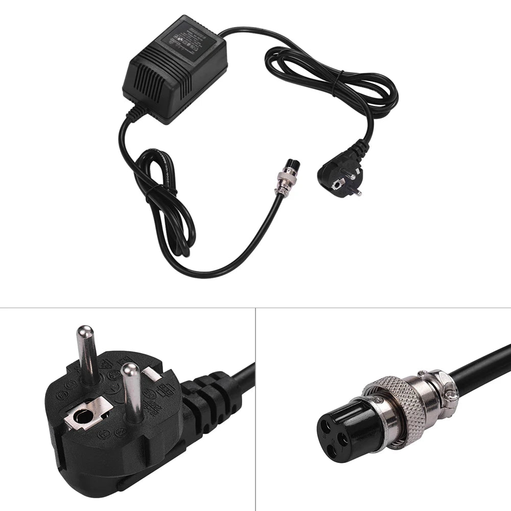 3-Pin Connector 220V Input EU Plug 17V 420mA Mixing Console Mixer