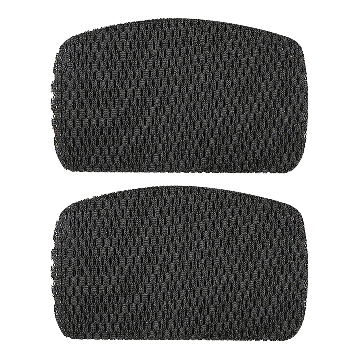 Self Adhesive Shoe Repair Patches 2PCS Invisible Sneaker Mesh Liner Reinforcement Anti Slip Heel Protector For Shoes Peaceful Pleasures Health and Wellness black