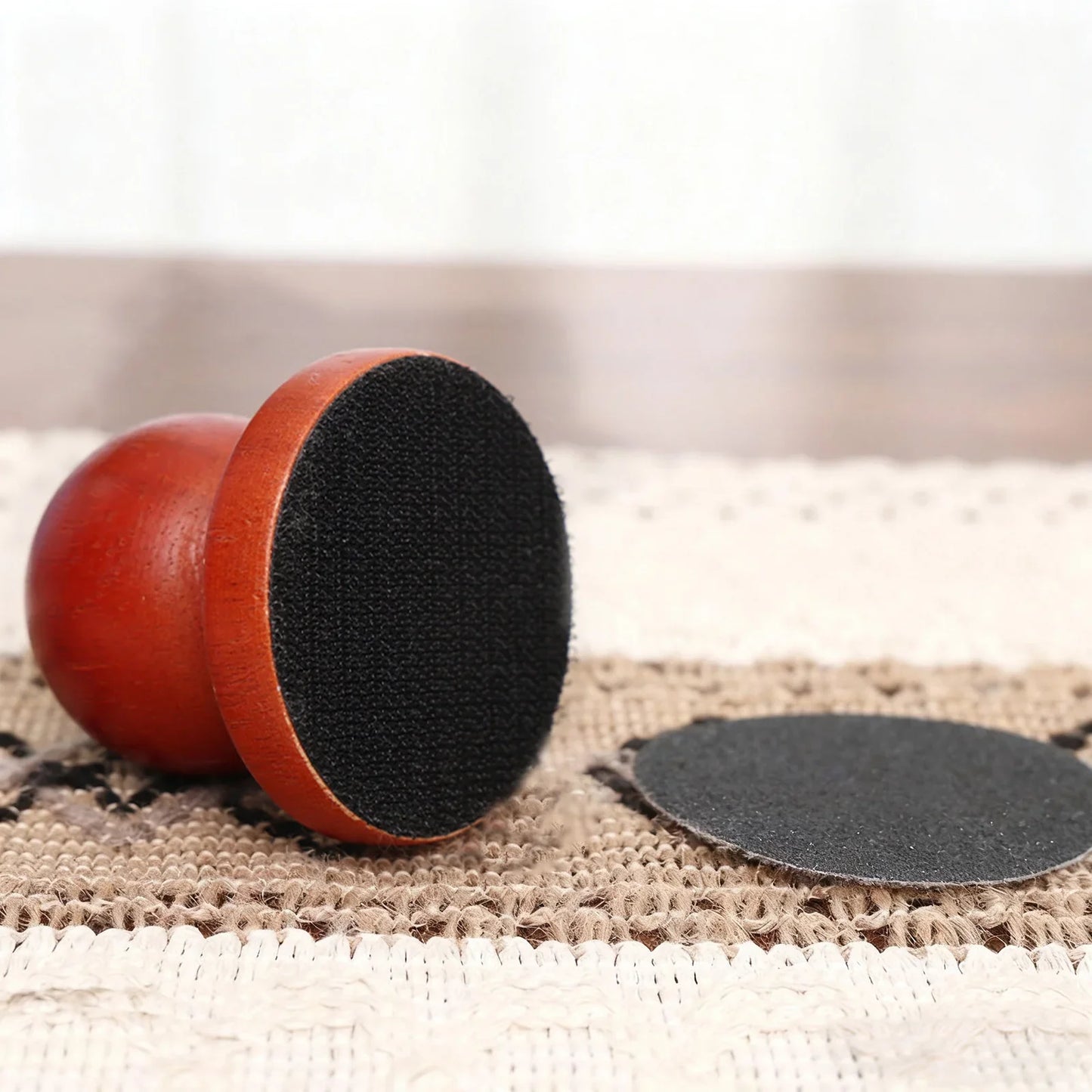 Dog Nail File Set – Wooden Scratching Board & Claw Grinder