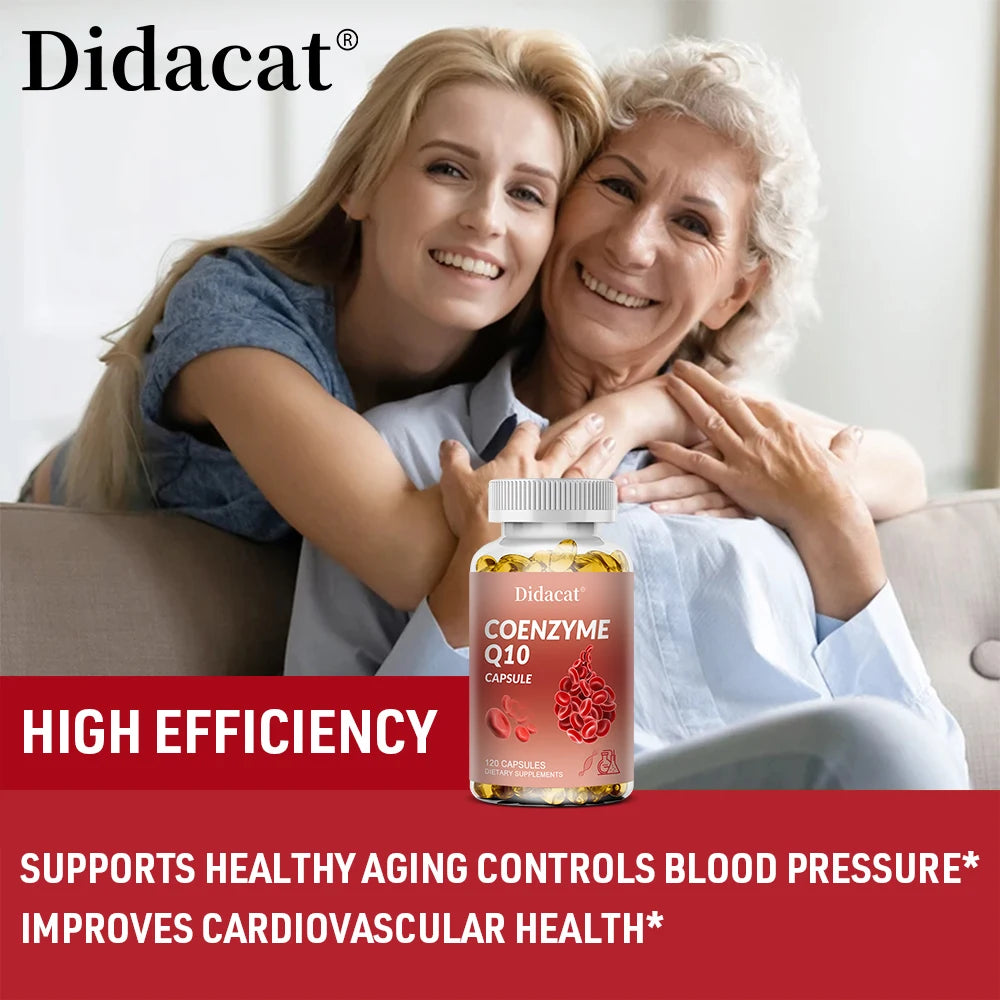 CoQ10 Capsules – Heart Health, Energy & Antioxidant Support