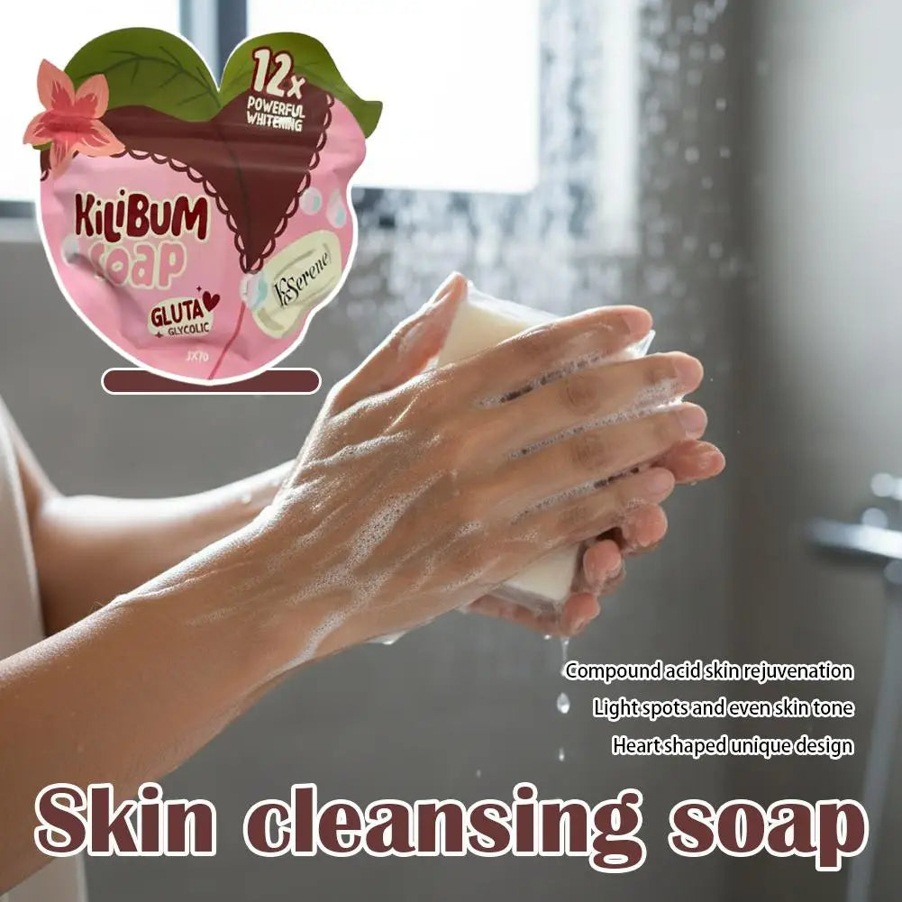 3-Pack Brightening Soap – Kojic Acid, Glycolic & Essential Oil