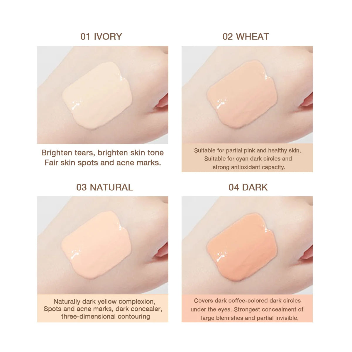 Waterproof Matte Mini Liquid Concealer – All Skin Types