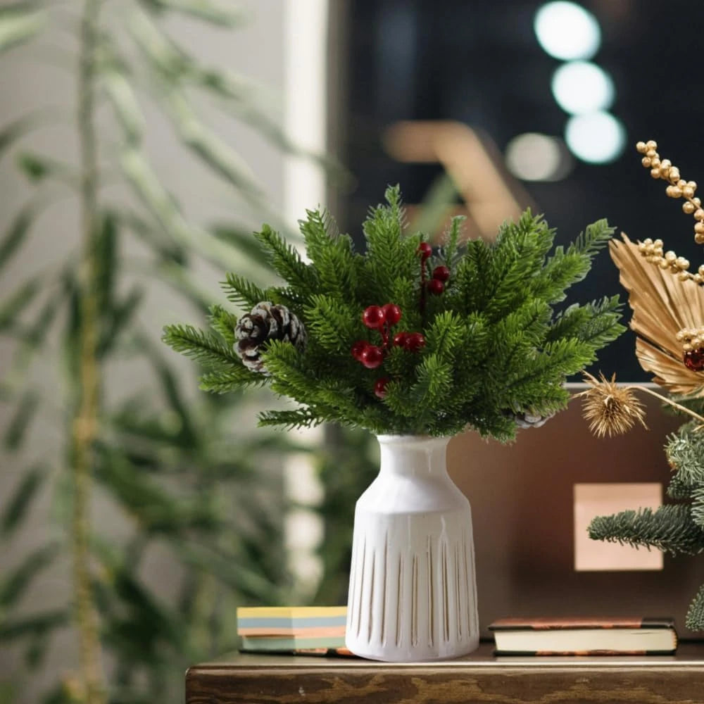 Artificial Christmas Tree Branch Picks 10/20Pcs | Home Garden Decor