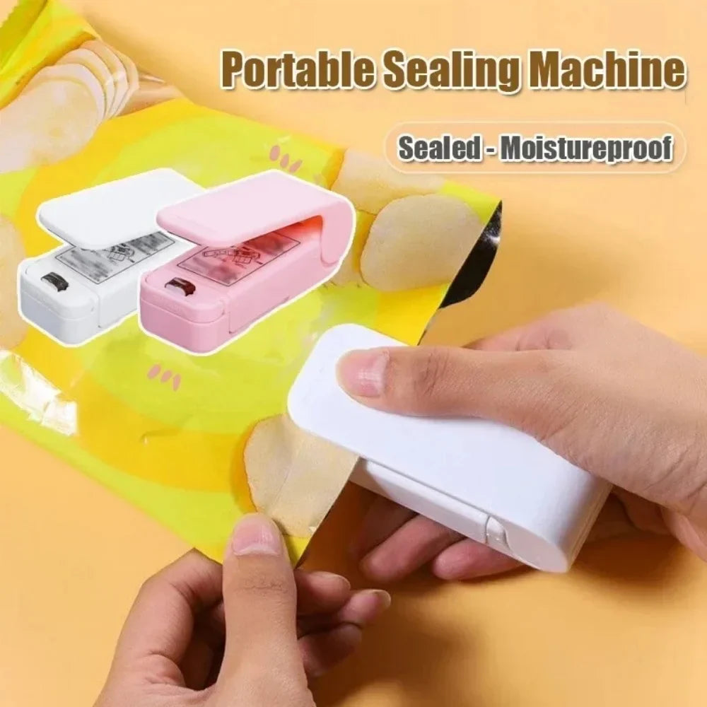 Mini Portable Heat Bag Sealer – Keep Food Fresh & Airtight