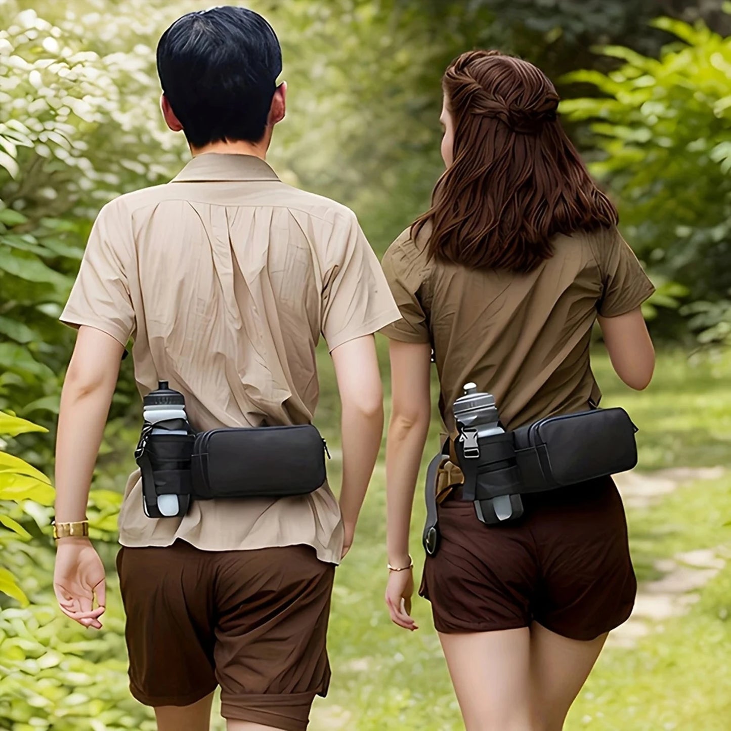 Waterproof Large Capacity Sports Waist Bag for Running and Outdoor Activities Peaceful Pleasures Health and Wellness