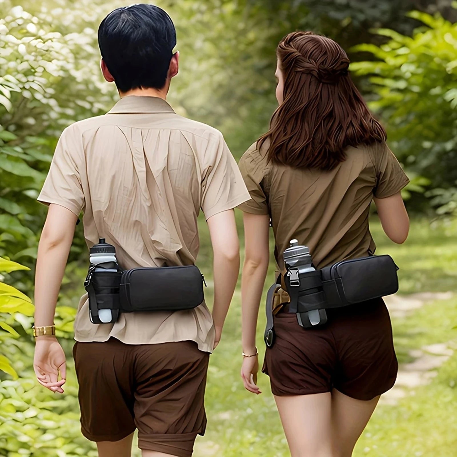 Waterproof Large Capacity Sports Waist Bag for Running and Outdoor Activities Peaceful Pleasures Health and Wellness