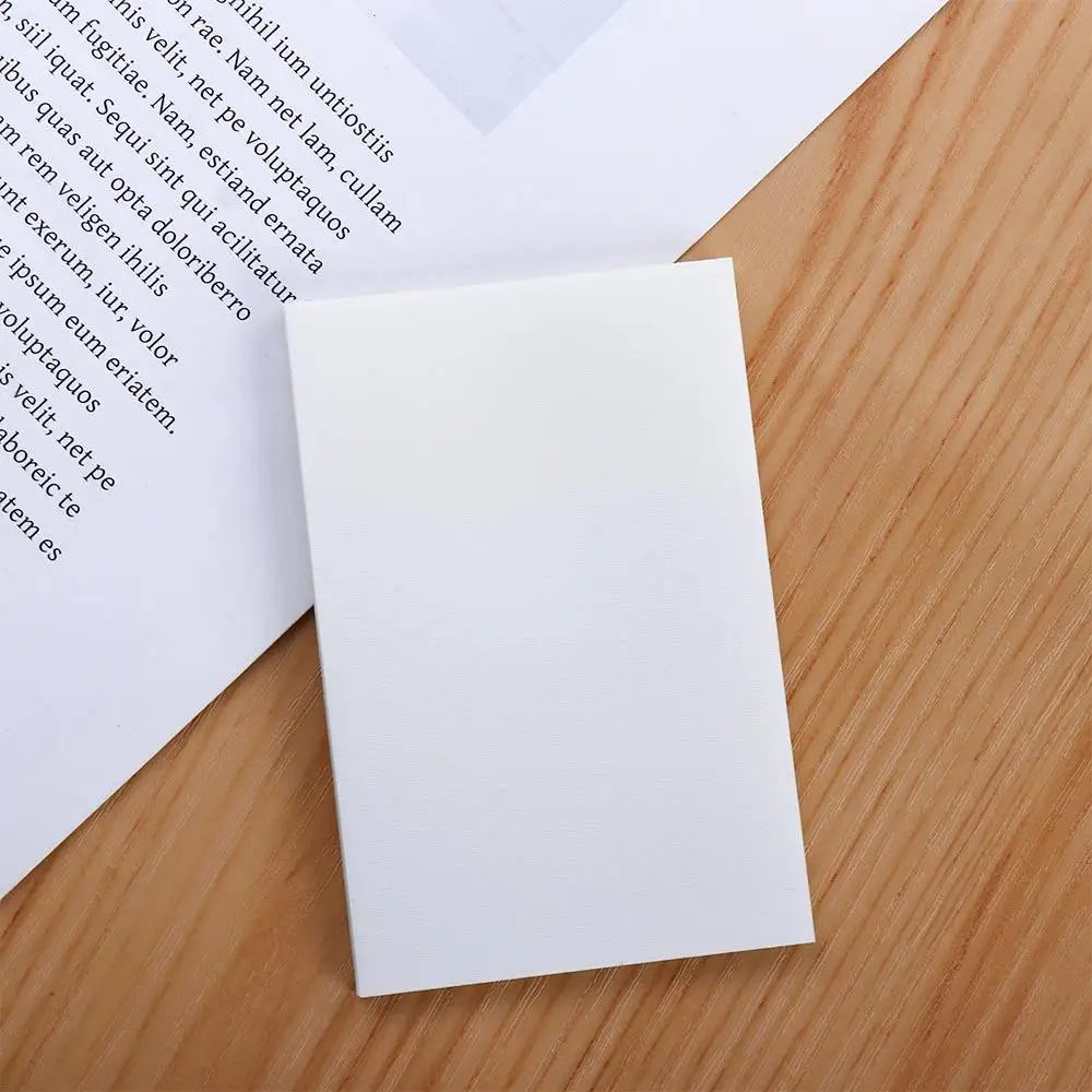 Transparent Sticky Notes PET Memo Pad | Daily To-Do Planner