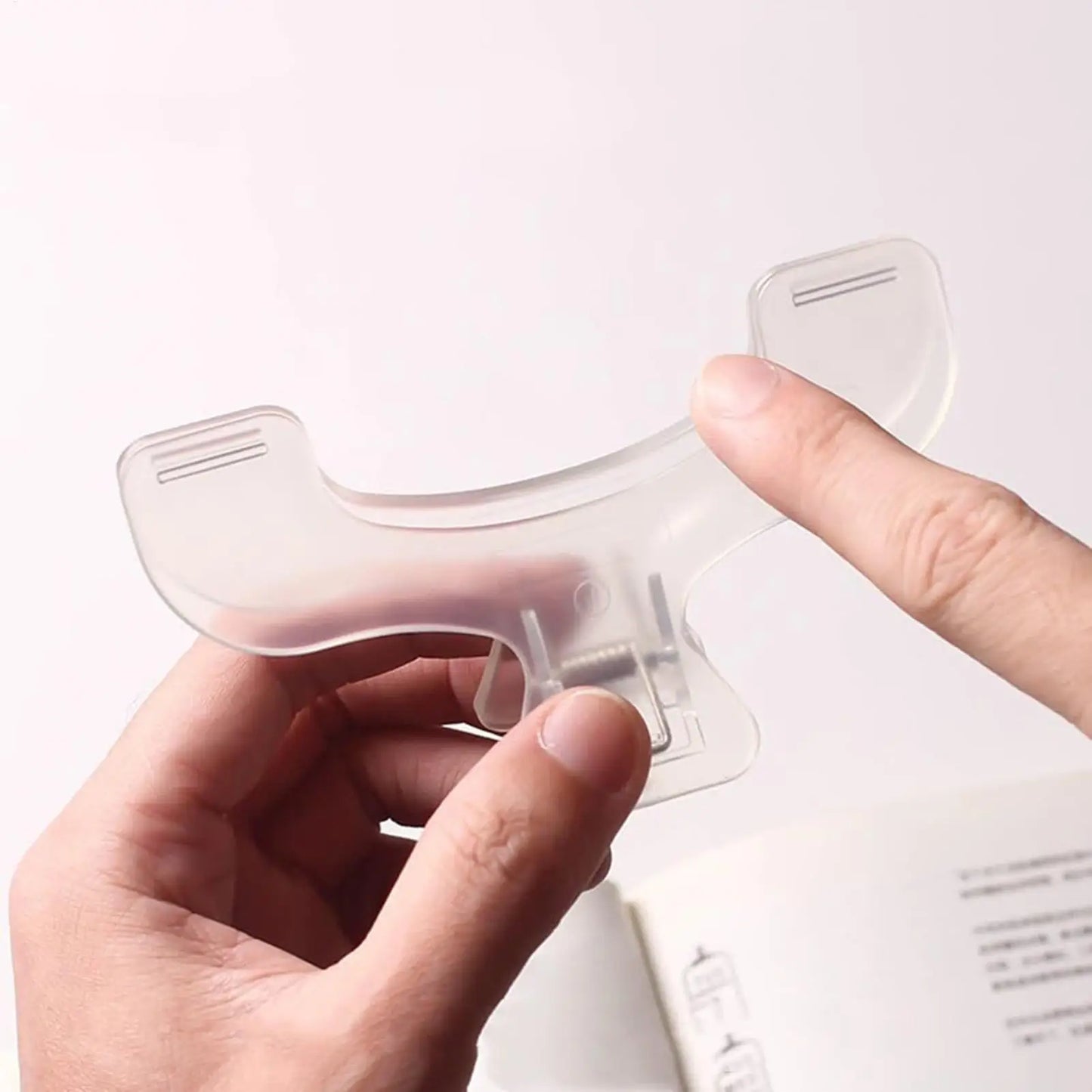 Plastic Book Clip Page Holder & Reusable Bookmark | PP Clips