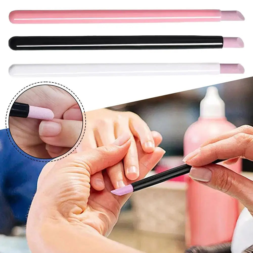 Ceramic Nail Buffer Pen – Cuticle & Gel Polish Remover Tool
