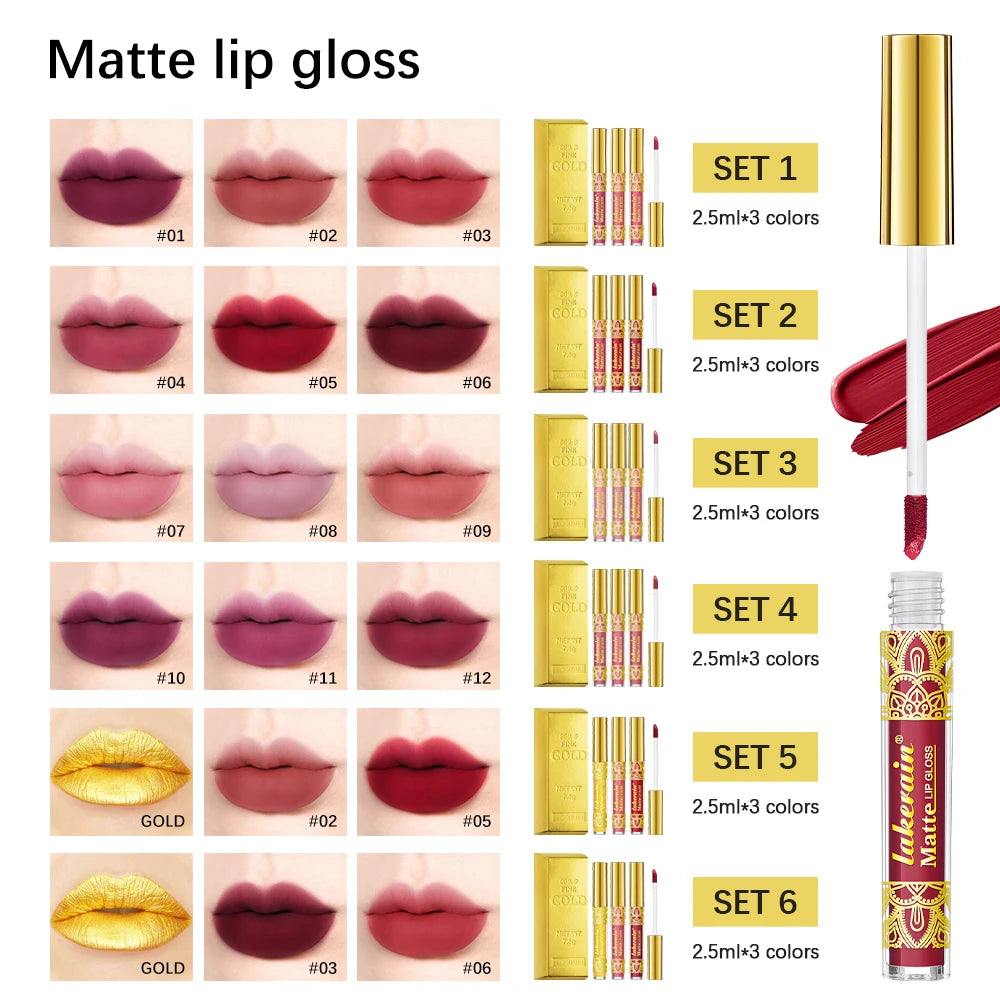 Golden Bar Luxury Lipstick Timeless Velvety Smooth Finish Intense Color Stay Smudge-Proof & Waterproof Valentines Day Gift for H Peaceful Pleasures Health and Wellness