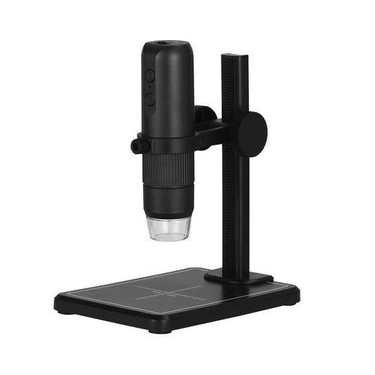 Wifi Digital Microscope Repair Microscope Skin Hair Inspection Microscope High-Definition Digital Microscope Peaceful Pleasures Health and Wellness black