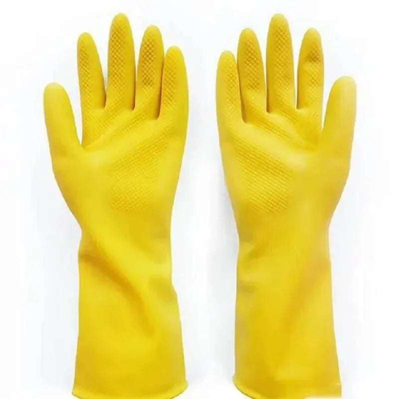 Waterproof Latex Dishwashing Gloves – Kitchen & Home Cleaning